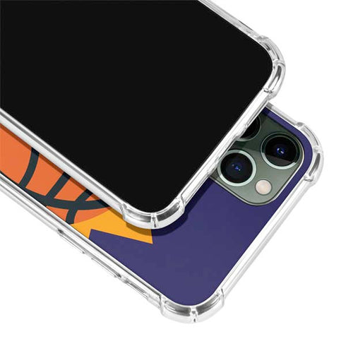 NBA Phoenix Suns Large Logo iPhone 12 Pro Clear Case
