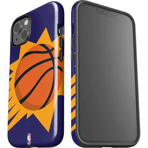 NBA Phoenix Suns Large Logo iPhone 15 Impact Case