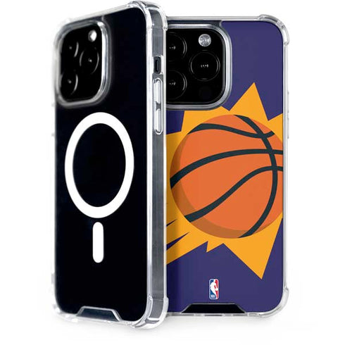 NBA Phoenix Suns Large Logo iPhone 15 Pro MagSafe Case
