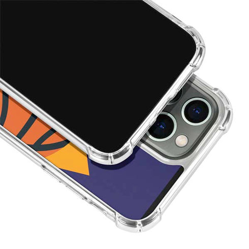 NBA Phoenix Suns Large Logo iPhone 14 Pro Max Clear Case