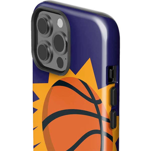 NBA Phoenix Suns Large Logo iPhone 15 Pro Max Impact Case