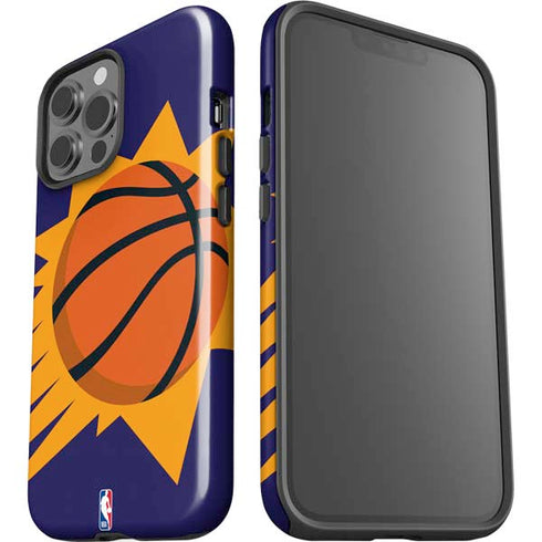 NBA Phoenix Suns Large Logo iPhone 15 Pro Max Impact Case