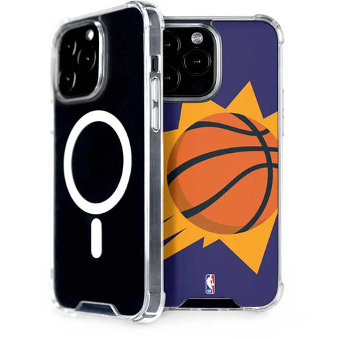 NBA Phoenix Suns Large Logo iPhone 15 Pro Max MagSafe Case