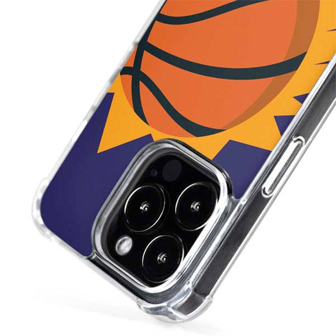 NBA Phoenix Suns Large Logo iPhone 15 Pro Max MagSafe Case