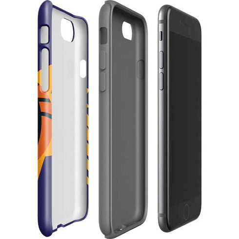 NBA Phoenix Suns Large Logo iPhone SE (2nd & 3rd Gen) Pro Case