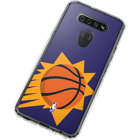NBA Phoenix Suns Large Logo LG K51/Q51 Clear Case