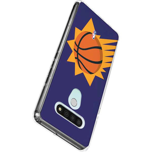 NBA Phoenix Suns Large Logo LG Stylo 6 Clear Case