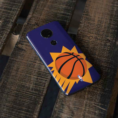 NBA Phoenix Suns Large Logo Moto E5 Plus Skin