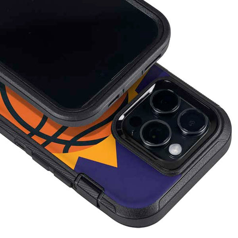 NBA Phoenix Suns Large Logo Otterbox Defender iPhone Skin