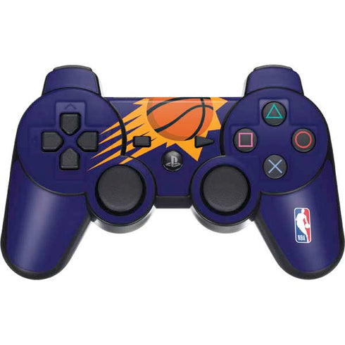 NBA Phoenix Suns Large Logo PS3 Dual Shock wireless controller Skin