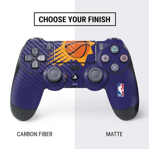 NBA Phoenix Suns Large Logo PS4 Controller Skin