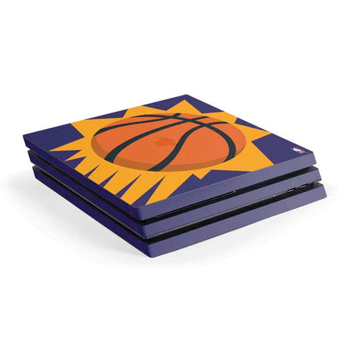 NBA Phoenix Suns Large Logo PS4 Pro Console Skin