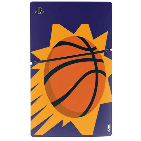 NBA Phoenix Suns Large Logo PS5 Slim Digital Edition Bundle Skin