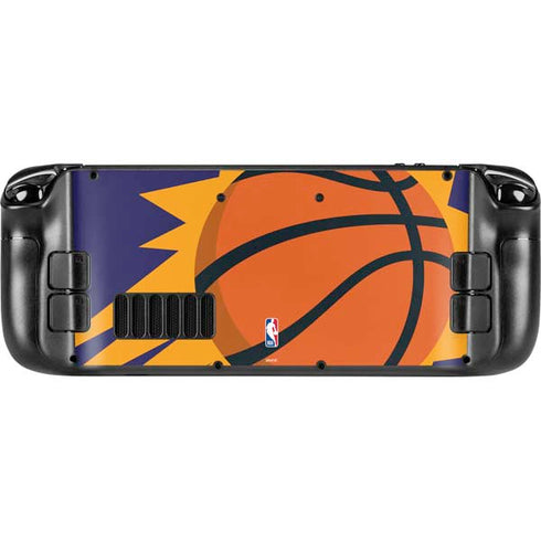 NBA Phoenix Suns Large Logo Steam Deck Handheld Gaming Computer Skin