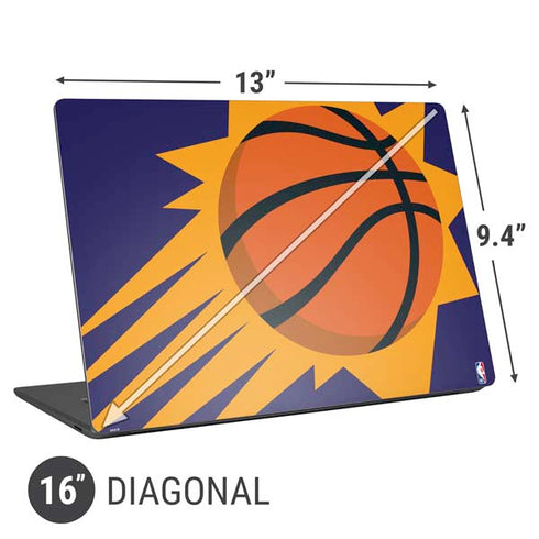 NBA Phoenix Suns Large Logo Universal Laptop 16in (13 x 9.4in) Skin