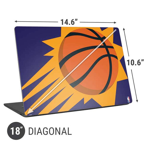 NBA Phoenix Suns Large Logo Universal Laptop 18in (14.6 x 10.6in) Skin