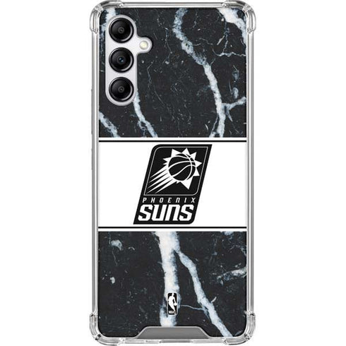 NBA Phoenix Suns Marble Galaxy A14 5G Clear Case