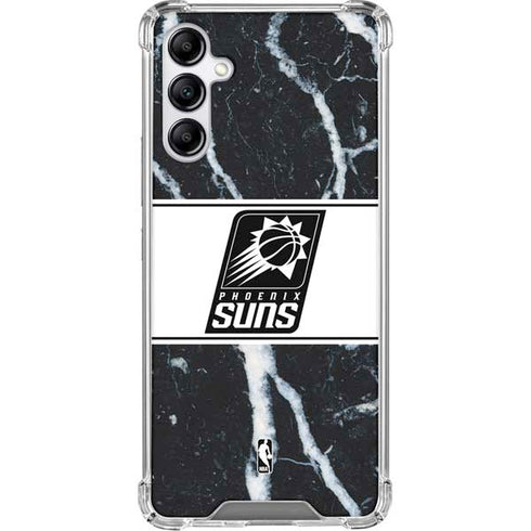 NBA Phoenix Suns Marble Galaxy A15 5G Clear Case