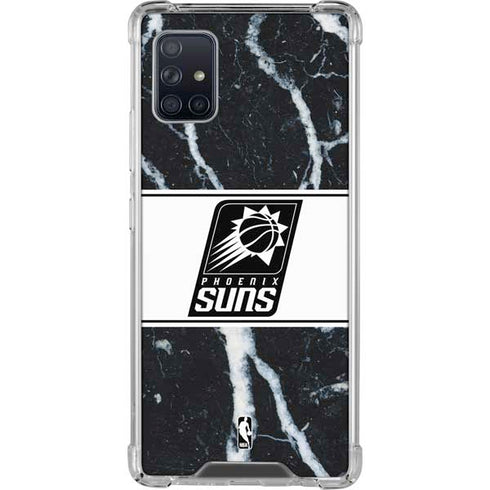 NBA Phoenix Suns Marble Galaxy A51 5G Clear Case