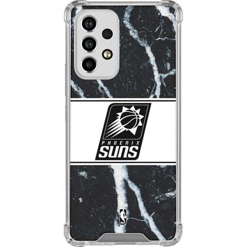 NBA Phoenix Suns Marble Galaxy A53 5G Clear Case