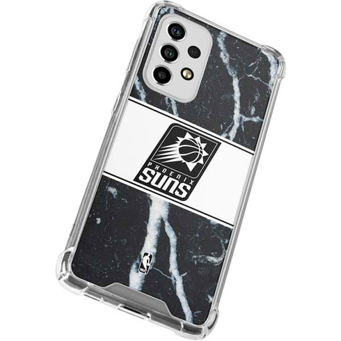 NBA Phoenix Suns Marble Galaxy A53 5G Clear Case