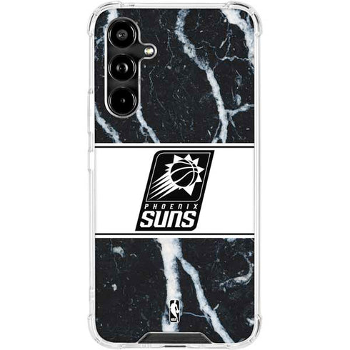 NBA Phoenix Suns Marble Galaxy A54 5G Clear Case