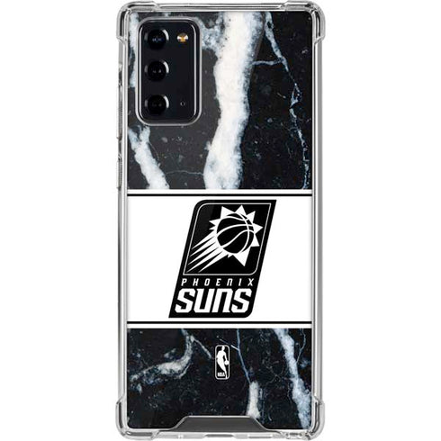 NBA Phoenix Suns Marble Galaxy Note20 5G Clear Case