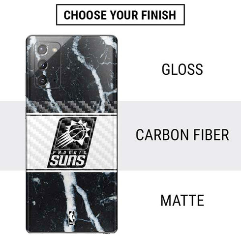 NBA Phoenix Suns Marble Galaxy Note20 5G Skin