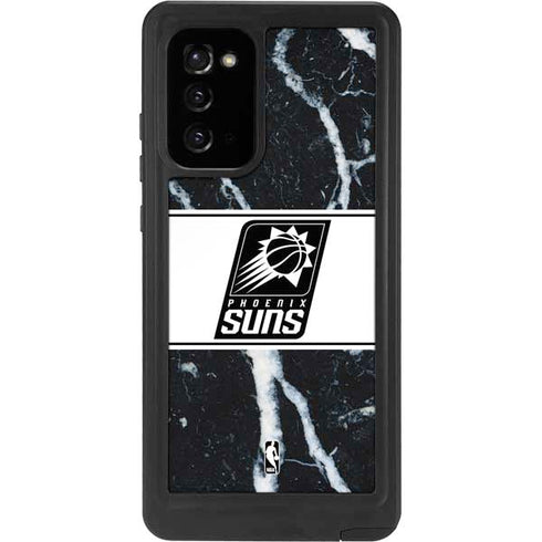 NBA Phoenix Suns Marble Galaxy Note20 5G Waterproof Case