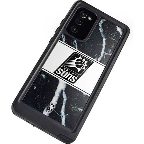 NBA Phoenix Suns Marble Galaxy Note20 5G Waterproof Case