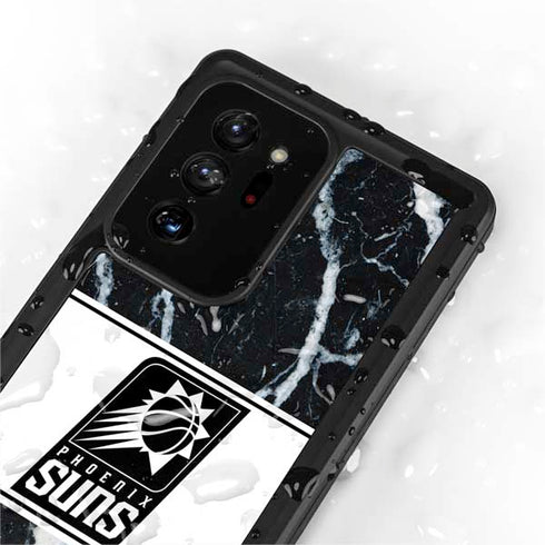 NBA Phoenix Suns Marble Galaxy Note20 Ultra 5G Waterproof Case