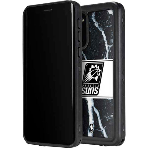 NBA Phoenix Suns Marble Galaxy S20 Plus Waterproof Case