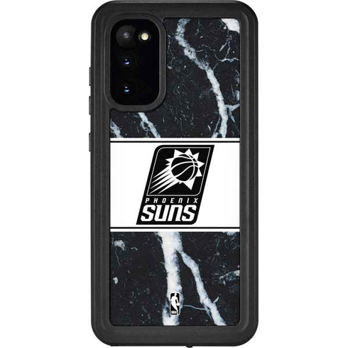 NBA Phoenix Suns Marble Galaxy S20 Waterproof Case