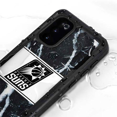 NBA Phoenix Suns Marble Galaxy S20 Waterproof Case