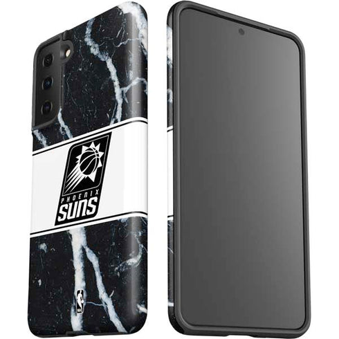 NBA Phoenix Suns Marble Galaxy S21 Plus 5G Pro Case