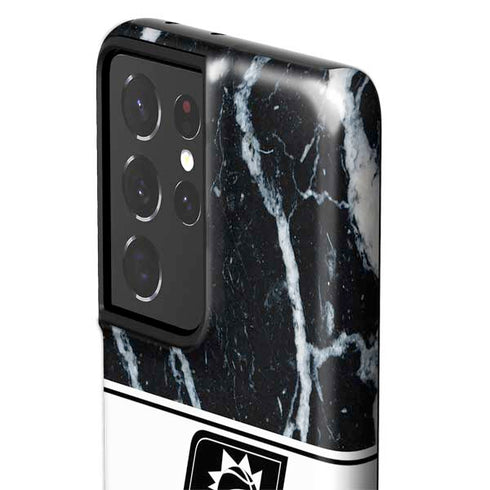 NBA Phoenix Suns Marble Galaxy S21 Ultra 5G Pro Case