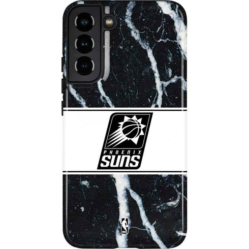 NBA Phoenix Suns Marble Galaxy S22 Plus Pro Case