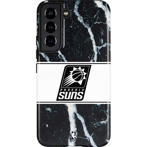 NBA Phoenix Suns Marble Galaxy S22 Pro Case