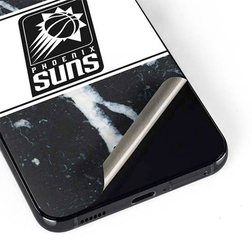 NBA Phoenix Suns Marble Galaxy S22 Skin
