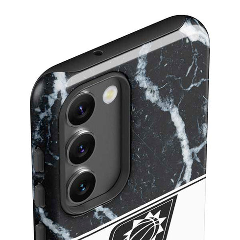 NBA Phoenix Suns Marble Galaxy S23 Plus Pro Case