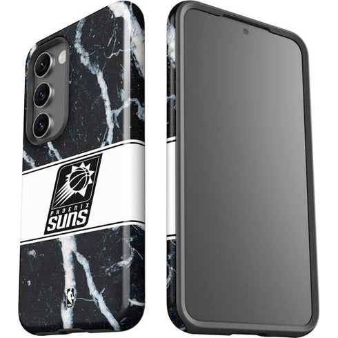 NBA Phoenix Suns Marble Galaxy S23 Pro Case