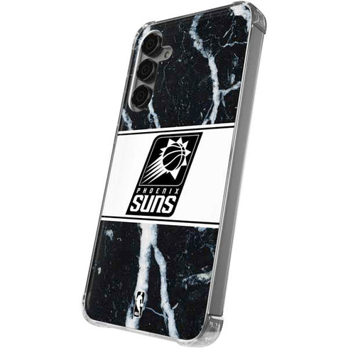 NBA Phoenix Suns Marble Galaxy S24 Plus Clear Case