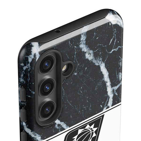 NBA Phoenix Suns Marble Galaxy S24 Plus Impact Case