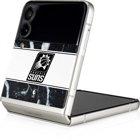 NBA Phoenix Suns Marble Galaxy Z Flip3 5G Skin
