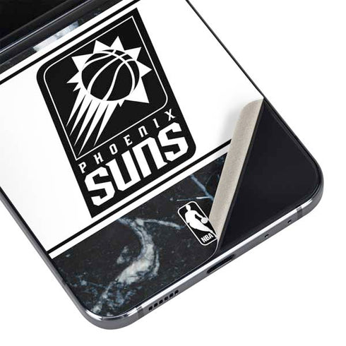 NBA Phoenix Suns Marble Galaxy Z Flip5 5G Skin