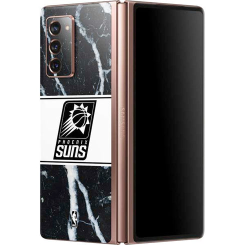 NBA Phoenix Suns Marble Galaxy Z Fold2 5G Skin