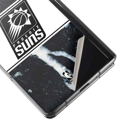 NBA Phoenix Suns Marble Galaxy Z Fold2 5G Skin