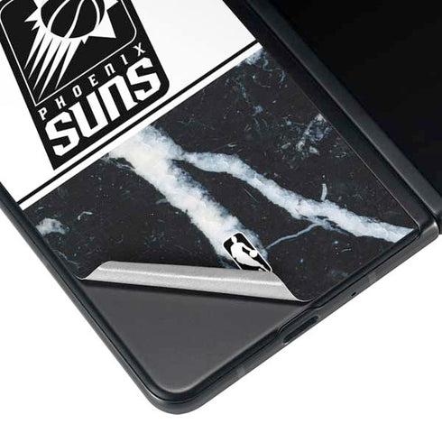 NBA Phoenix Suns Marble Galaxy Z Fold3 5G Skin