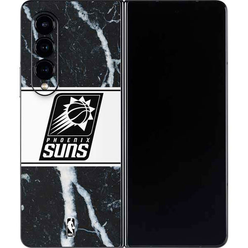 NBA Phoenix Suns Marble Galaxy Z Fold4 5G Skin