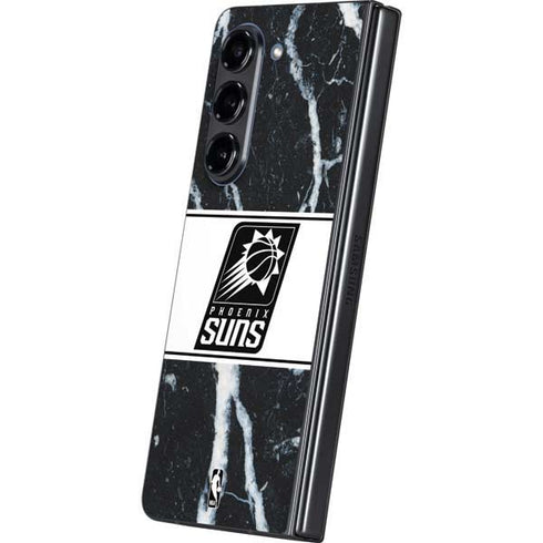 NBA Phoenix Suns Marble Galaxy Z Fold5 5G Skin